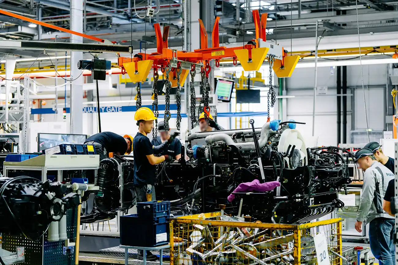 Working at MAN Trucks